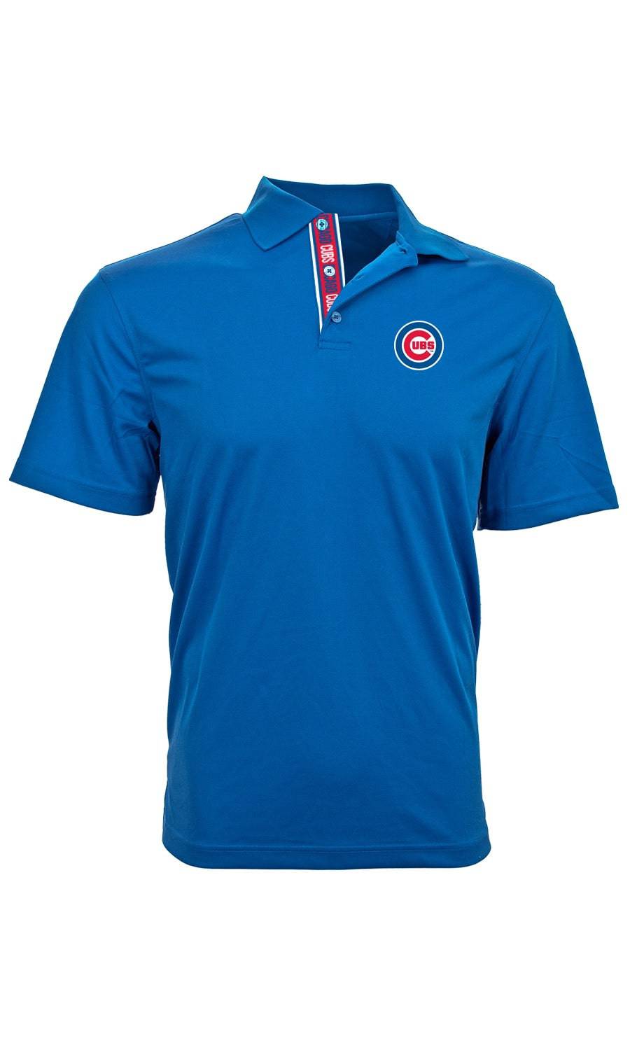 Chicago Cubs Repeat Omaha Royal Blue Level Wear Polo for Men product image 2, provided for visual reference and product