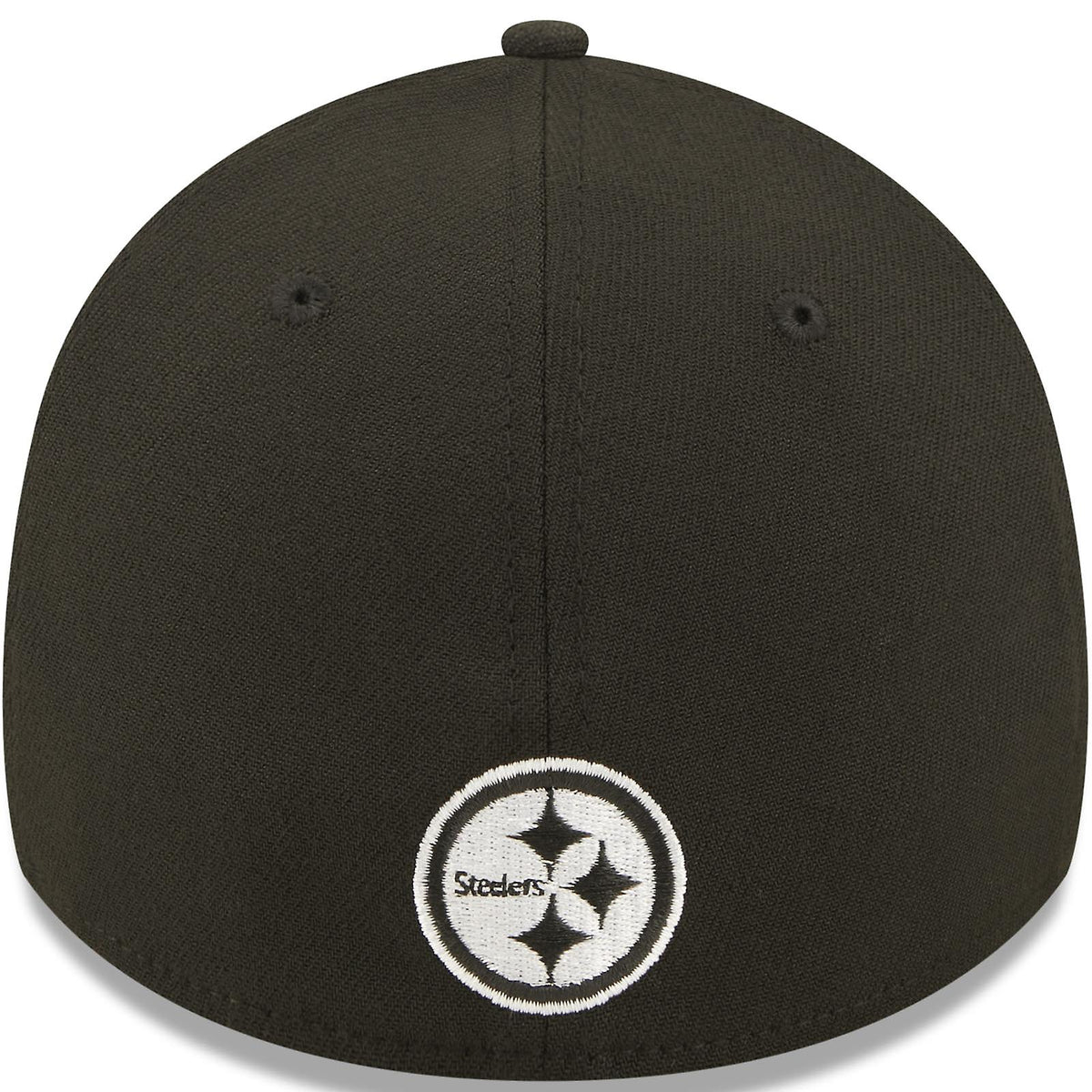 Pittsburgh Steelers New Era Black 2022 Sideline 39THIRTY Flex Hat for Men product image 4, provided for visual reference and