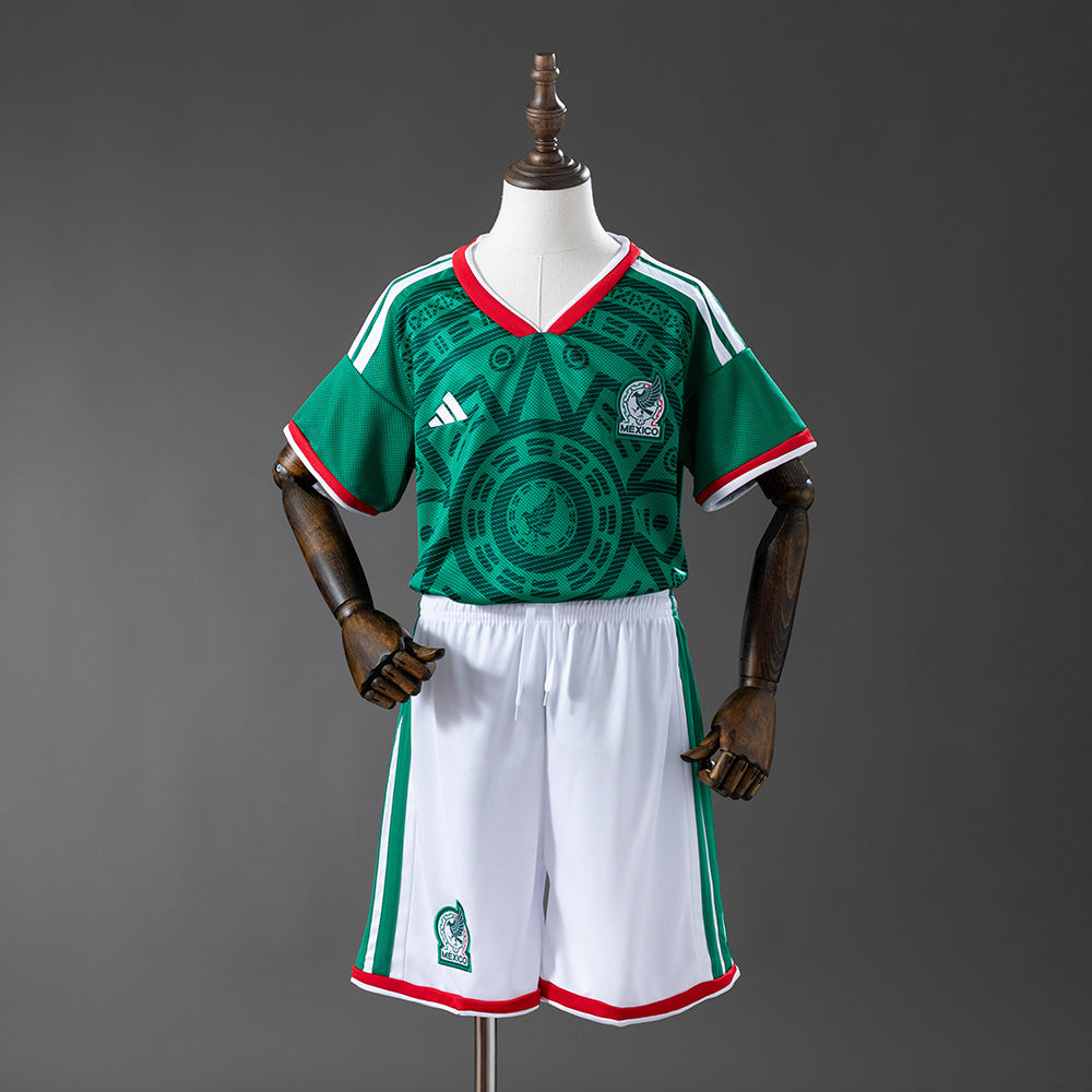 Kids Mexico Jersey 2026 World Cup Home Football Kit product image 1