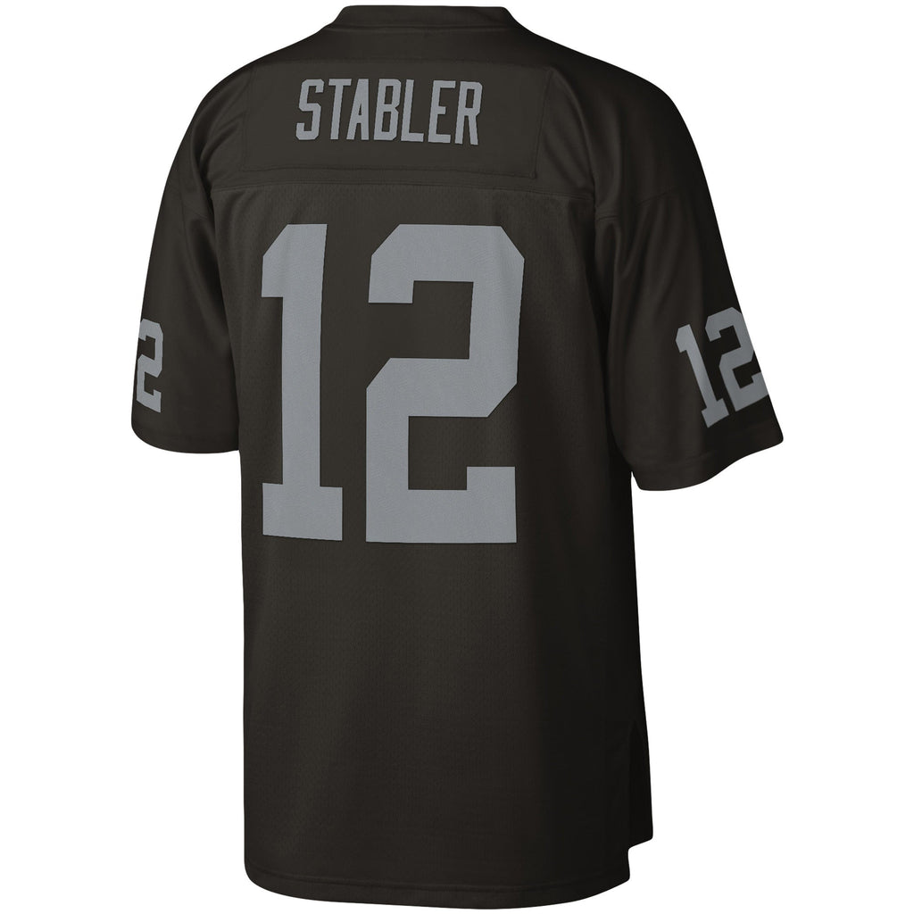 Mitchell & Ness Men Oakland Raiders Ken Stabler 1976 Home Jersey product image 3, provided for visual reference and product