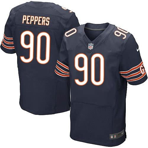 Julius Peppers Navy Chicago Bears Nike Vapor Elite Jersey for Men product image 1, provided for visual reference and product