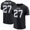 Jacksonville Jaguars Leonard Fournette Nike Black Dri-FIT Player Pride 3.0 Name & Number T-Shirt for Men product image 1,
