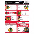 Chicago Blackhawks Gift Tags product image 1, provided for visual reference and product detail review