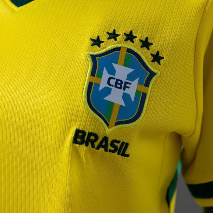 Women Brazil Home Jersey 2026 World Cup Football Kit Soccer product image 2