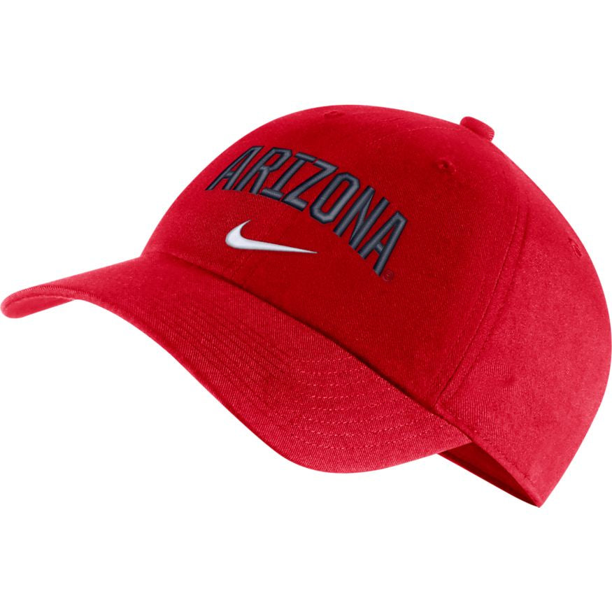Arizona Wildcats Nike Heritage 86 Arch Adjustable Performance Hat product image 1, provided for visual reference and product