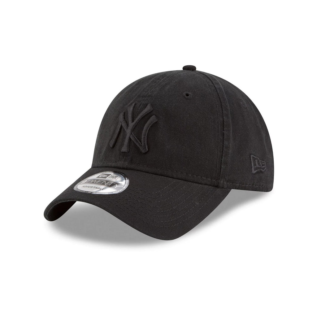 New Era Black New York Yankees Tonal Core Classic 9TWENTY Adjustable Hat for Men product image 1, provided for visual