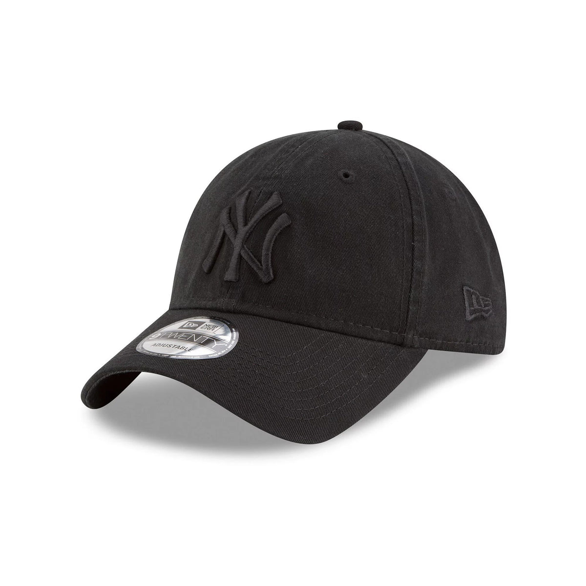 New Era Black New York Yankees Tonal Core Classic 9TWENTY Adjustable Hat for Men product image 1, provided for visual