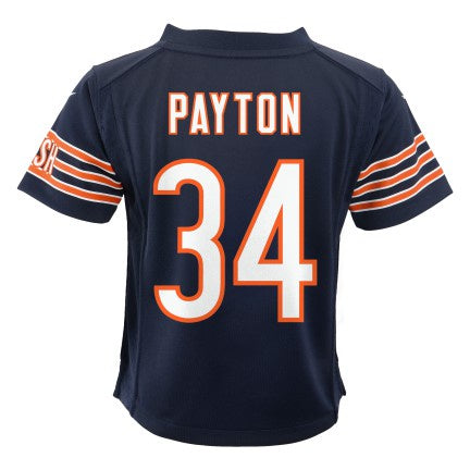 Infant Walter Payton Chicago Bears Navy Nike Game Jersey product image 3, provided for visual reference and product detail