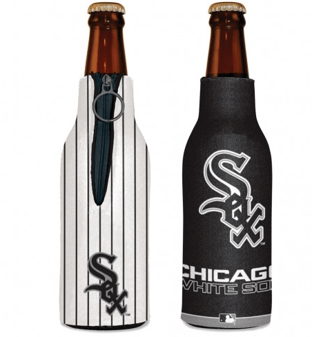 Chicago White Sox Zip Up Bottle Cooler product image 1, provided for visual reference and product detail review