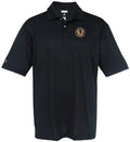 Chicago Blackhawks Black Vintage Logo Desert Dry Control Polo Shirt product image 1, provided for visual reference and