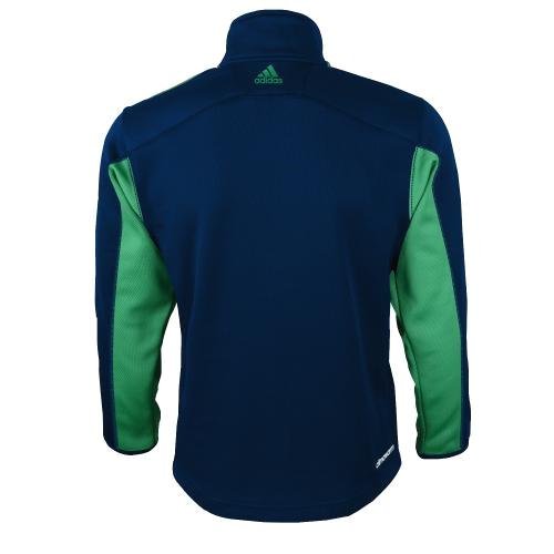Notre Dame Fighting Irish Adidas Youth 3-Stripe 1/4 Zip Sweatshirt product image 2, provided for visual reference and
