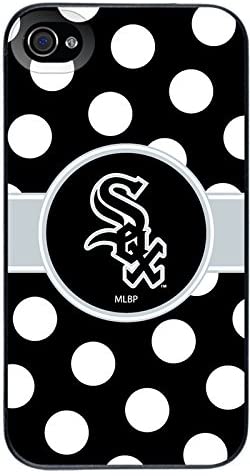 Chicago White Sox Black Polka Dots iPhone 4/4s Phone Case product image 2, provided for visual reference and product detail