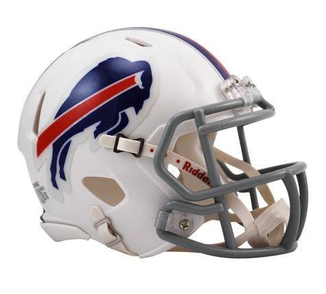 Buffalo Bills Speed Mini Helmet product image 1, provided for visual reference and product detail review