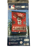 St Louis Cardinals 1892 Vertical Flag product image 1, provided for visual reference and product detail review