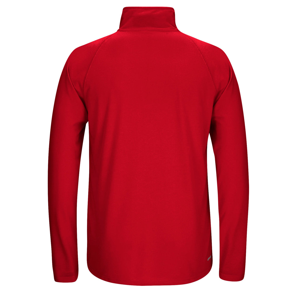 Mens Chicago Blackhawks Red Long Sleeve 1/4 Zip Ultimate T-Shirt By Adidas product image 2, provided for visual reference