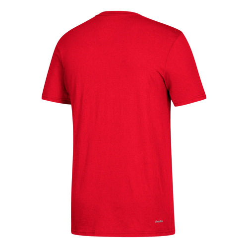 Adidas Men’s Chicago Blackhawks Hockey Club Go To Performance T-Shirt product image 2, provided for visual reference and