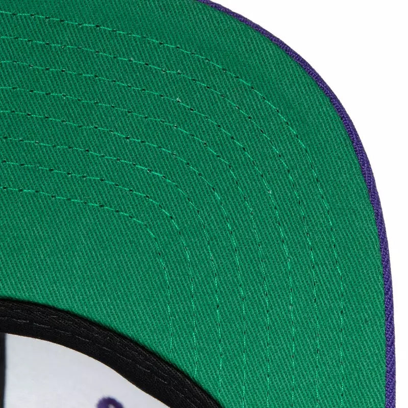 Mens NBA New Orleans Jazz Ground 2.0 Snapback Hat By Mitchell And Ness product image 3, provided for visual reference and