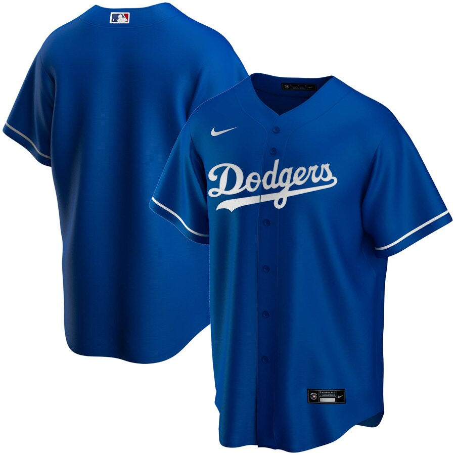 Los Angeles Dodgers Nike Royal Alternate Replica Team Jersey for Men product image 1, provided for visual reference and