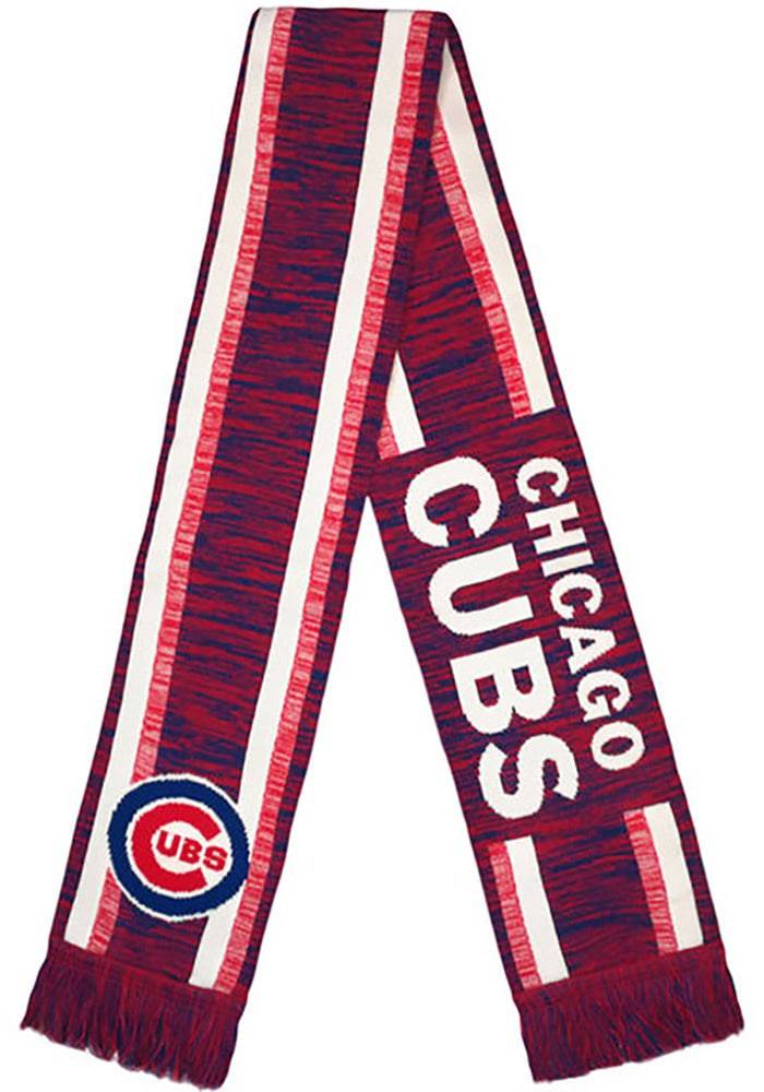 Chicago Cubs MLB Color Blend Scarf By Forever Collectibles product image 1, provided for visual reference and product detail