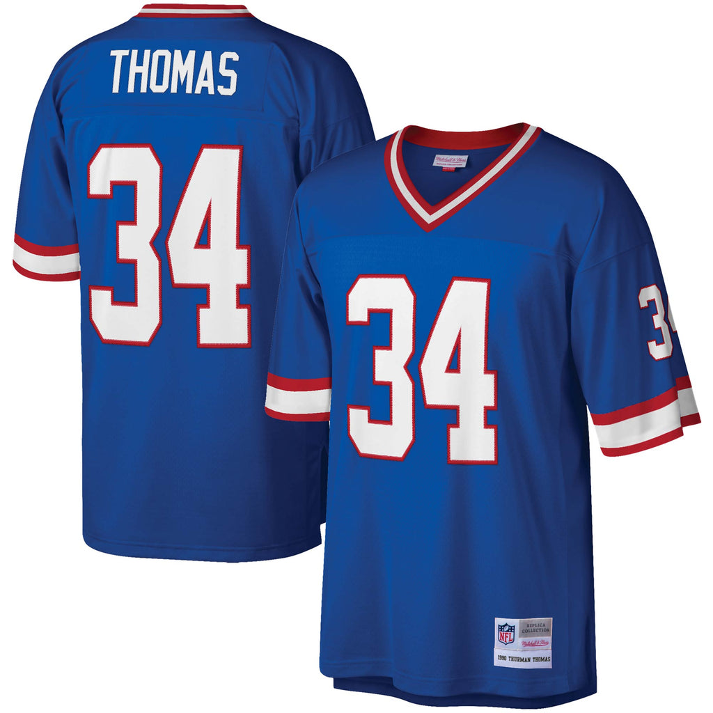 Thurman Thomas Buffalo Bills Mitchell & Ness Legacy Replica Jersey - Royal product image 1, provided for visual reference