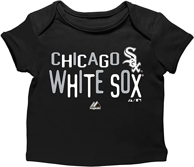 Toddler MLB Chicago White Sox Pepper Game Envelope T-Shirt product image 1, provided for visual reference and product detail