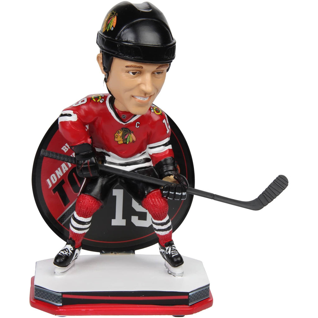 Chicago Blackhawks Jonathan Toews Name & Number Bobblehead product image 1, provided for visual reference and product detail