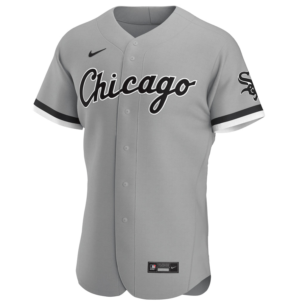 Chicago White Sox Nike Gray Road Authentic Official Team Jersey for Men product image 1, provided for visual reference and