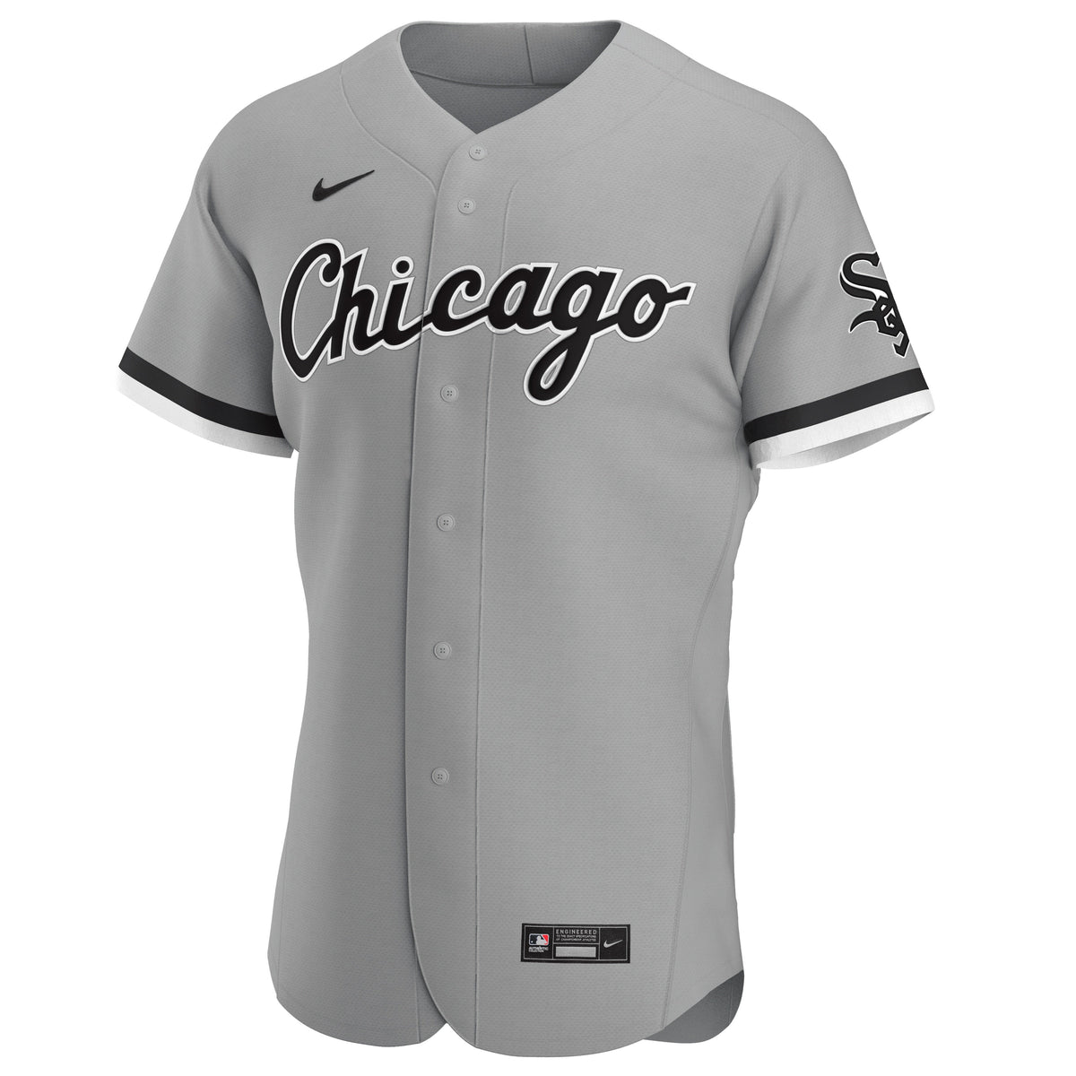 Chicago White Sox Nike Gray Road Authentic Official Team Jersey for Men product image 1, provided for visual reference and
