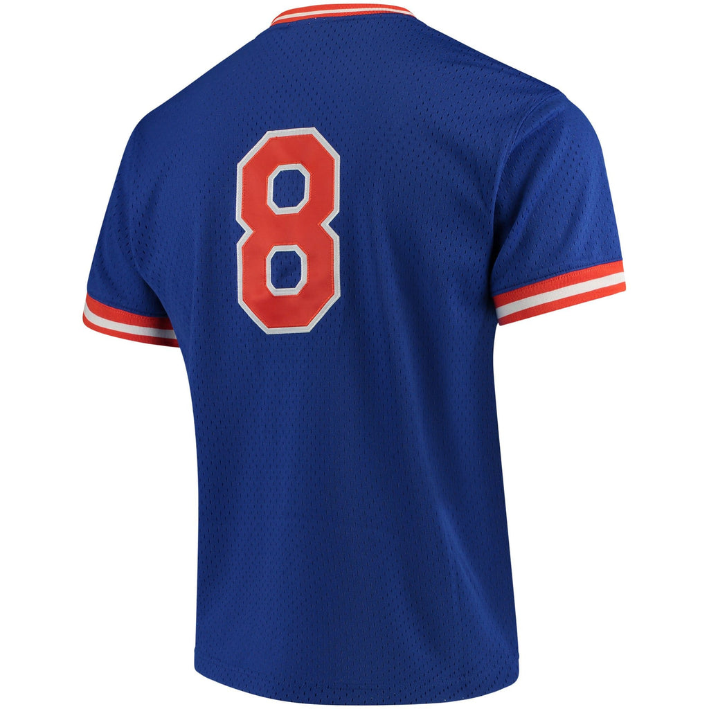 Mitchell & Ness Gary Carter New York Mets Royal Cooperstown Mesh Batting Practice Jersey for Men product image 3, provided