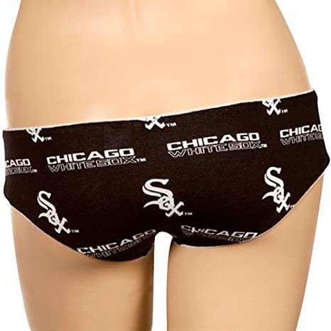 Concepts Sport Chicago White Sox Women Black All Over Print Boyshort Panties product image 2, provided for visual reference
