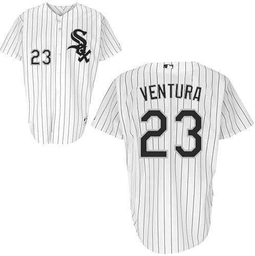 Chicago White Sox Robin Ventura Authentic Home White Jersey for Men product image 1, provided for visual reference and