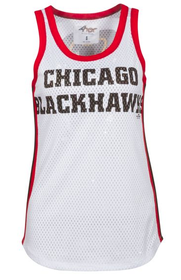 Chicago Blackhawks In the Stands Tank Top for Women product image 1, provided for visual reference and product detail review