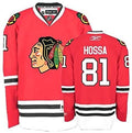 Youth Chicago Blackhawks Marian Hossa Premier Home Jersey product image 1, provided for visual reference and product detail