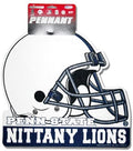 Penn State Nittany Lions Die Cut Helmet Pennant product image 1, provided for visual reference and product detail review