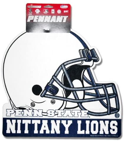 Penn State Nittany Lions Die Cut Helmet Pennant product image 1, provided for visual reference and product detail review