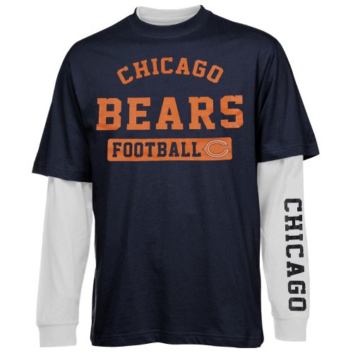 NFL Chicago Bears Youth T-Shirt Combo Pack - Navy Blue/White product image 4, provided for visual reference and product