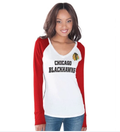 Chicago Blackhawks Team Pride Long Sleeve T-Shirt by Touch by Alyssa Milano for Women product image 1, provided for visual