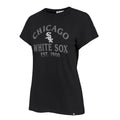 Chicago White Sox '47 Brand Flint Black Fade Up Frankie T-Shirt for Women product image 1, provided for visual reference and