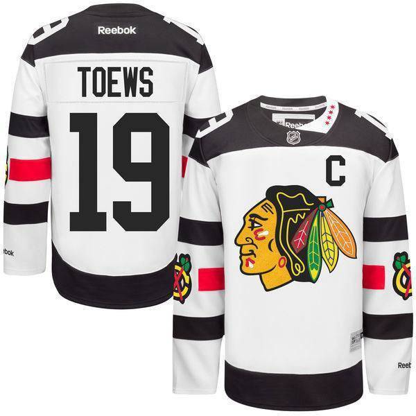 Chicago Blackhawks Jonathan Toews Reebok White 2016 Stadium Series Premier Jersey for Men product image 1, provided for