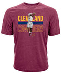 LeBron James Cleveland Cavaliers Richmond Marshall 2.0 T-Shirt product image 1, provided for visual reference and product