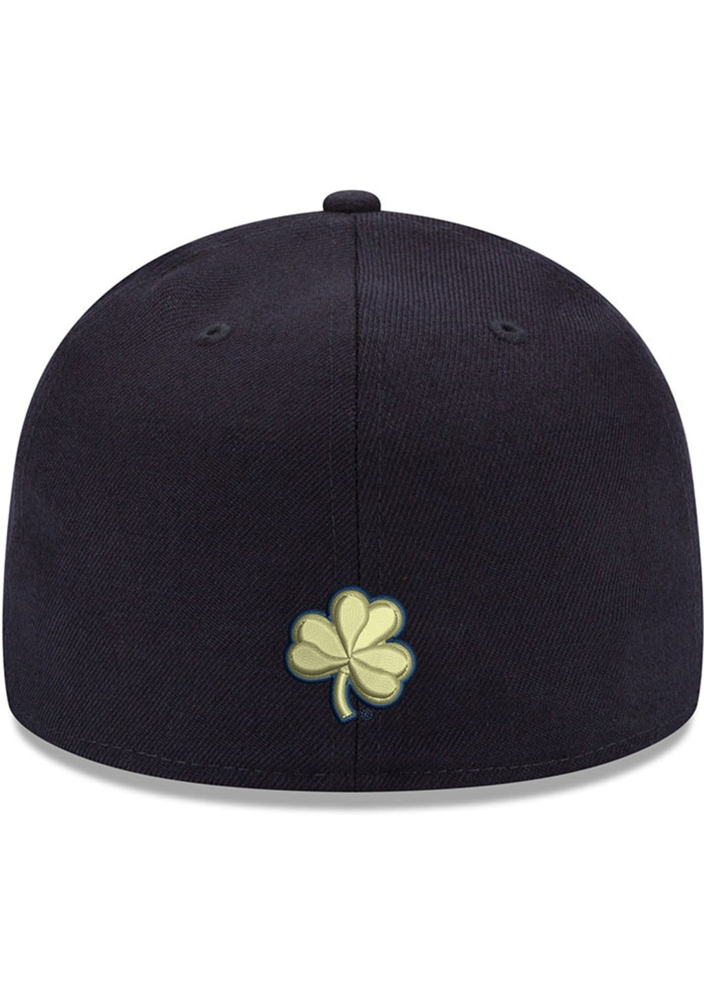 Mens Notre Dame Fighting Irish New Era Navy and Gold Basic 59FIFTY Fitted Hat product image 4, provided for visual reference