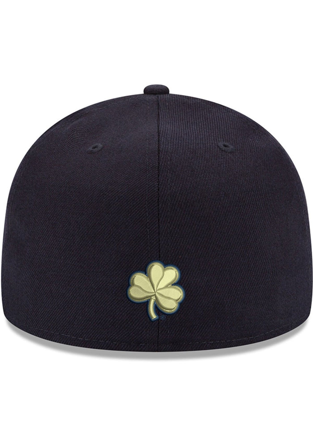 Mens Notre Dame Fighting Irish New Era Navy and Gold Basic 59FIFTY Fitted Hat product image 4, provided for visual reference