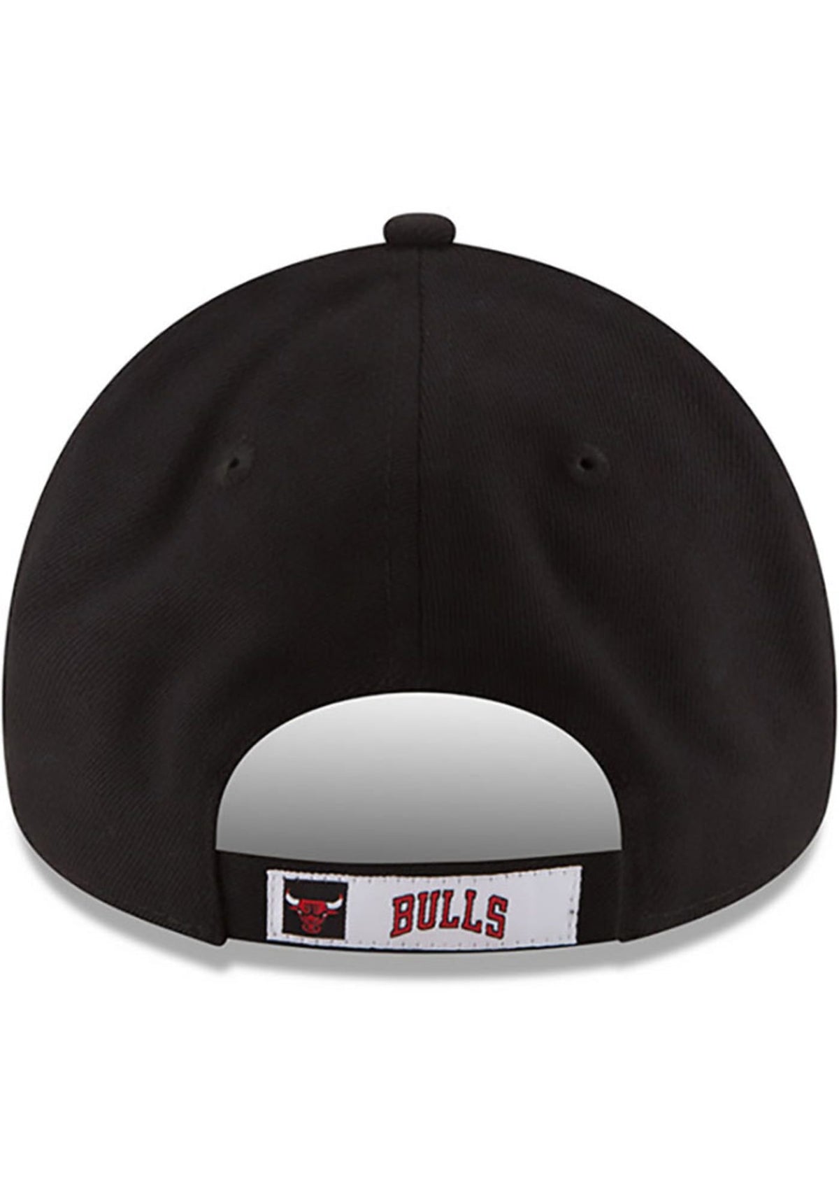 Chicago Bulls New Era The League Black 9FORTY Adjustable Hat product image 6, provided for visual reference and product