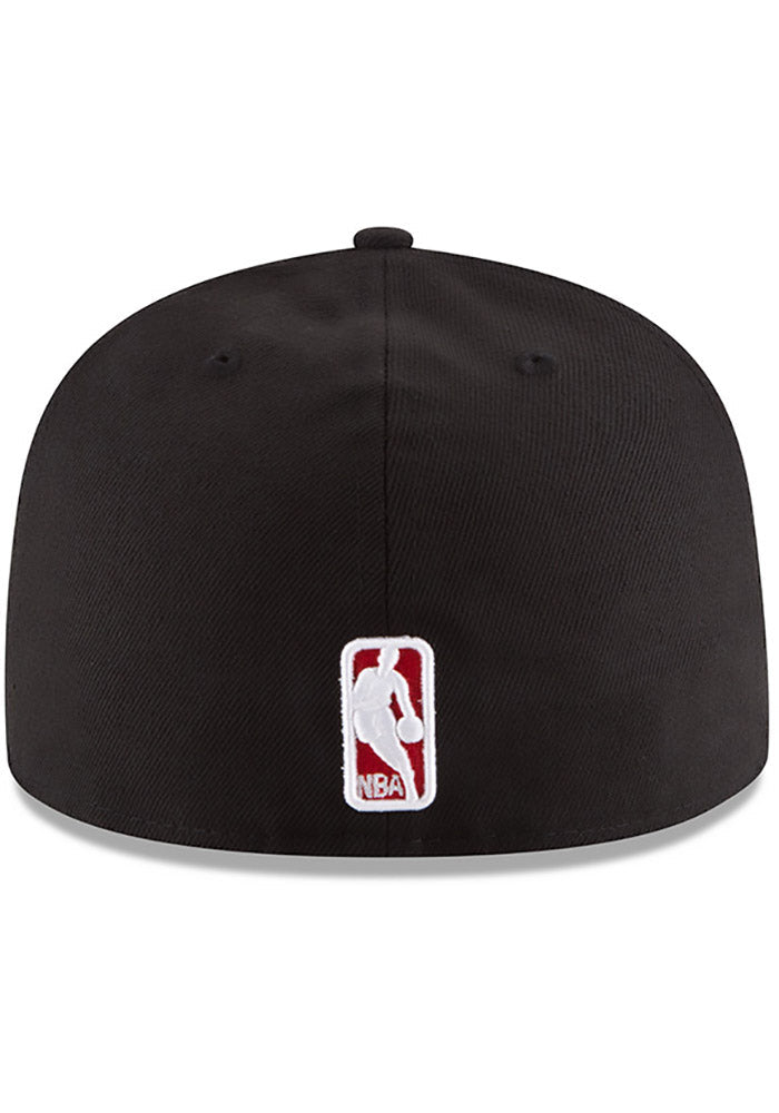 NBA Chicago Bulls Black Alternate 59Fifty Fitted Hat for Men product image 6, provided for visual reference and product