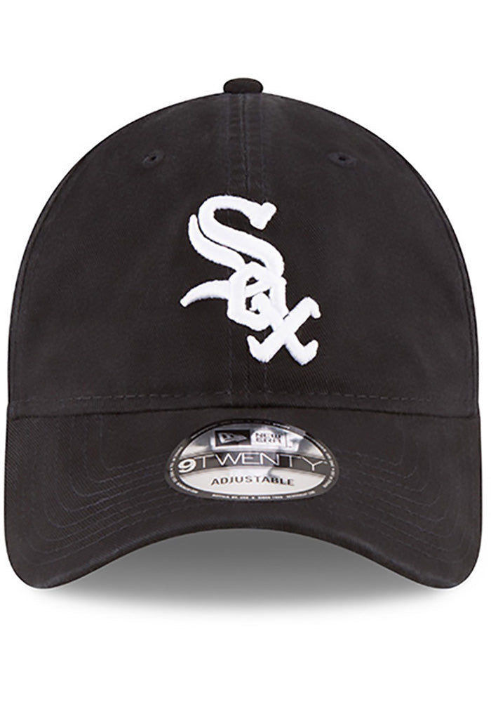 Chicago White Sox New Era Black Game Replica Core Classic 9TWENTY Adjustable Hat for Men product image 2, provided for