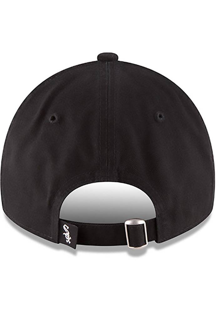 Chicago White Sox New Era Black Game Replica Core Classic 9TWENTY Adjustable Hat for Men product image 6, provided for