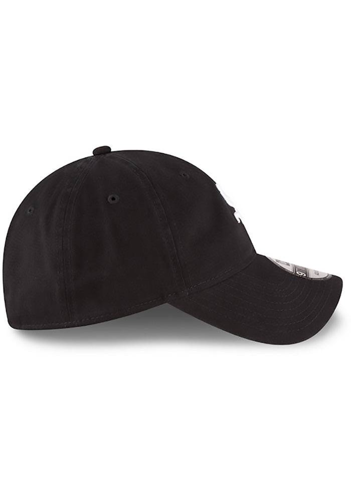 Chicago White Sox New Era Black Game Replica Core Classic 9TWENTY Adjustable Hat for Men product image 5, provided for