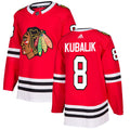 Dominik Kubalik Chicago Blackhawks Red Home Authentic Jersey by Adidas product image 1, provided for visual reference and