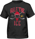 Reebok Chicago Blackhawks Child Rule The Ice Shirt product image 1, provided for visual reference and product detail review