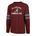 Alabama Crimson Tide Club Scramble Long Sleeve T-Shirt By ’47 Brand for Men product image 1, provided for visual reference